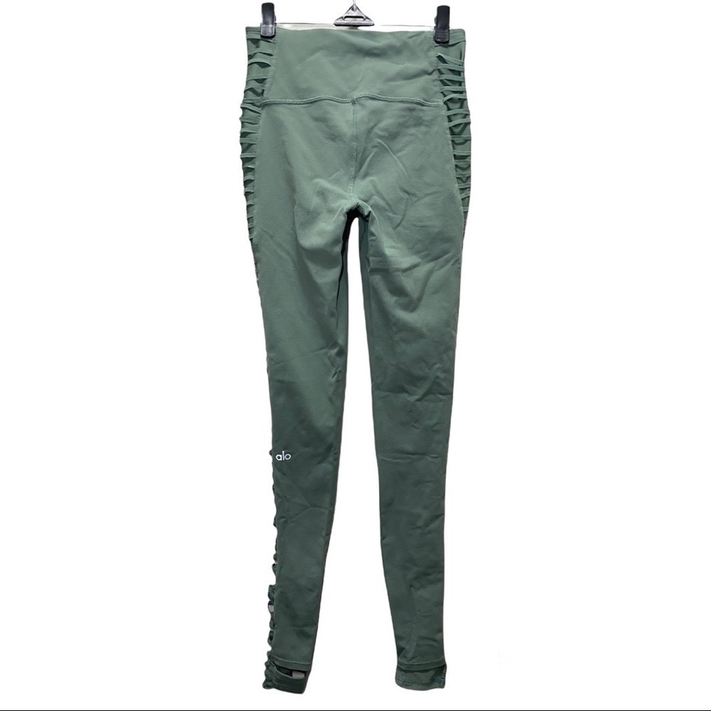 ALO Yoga Green Leggings size S - Picture 5 of 6